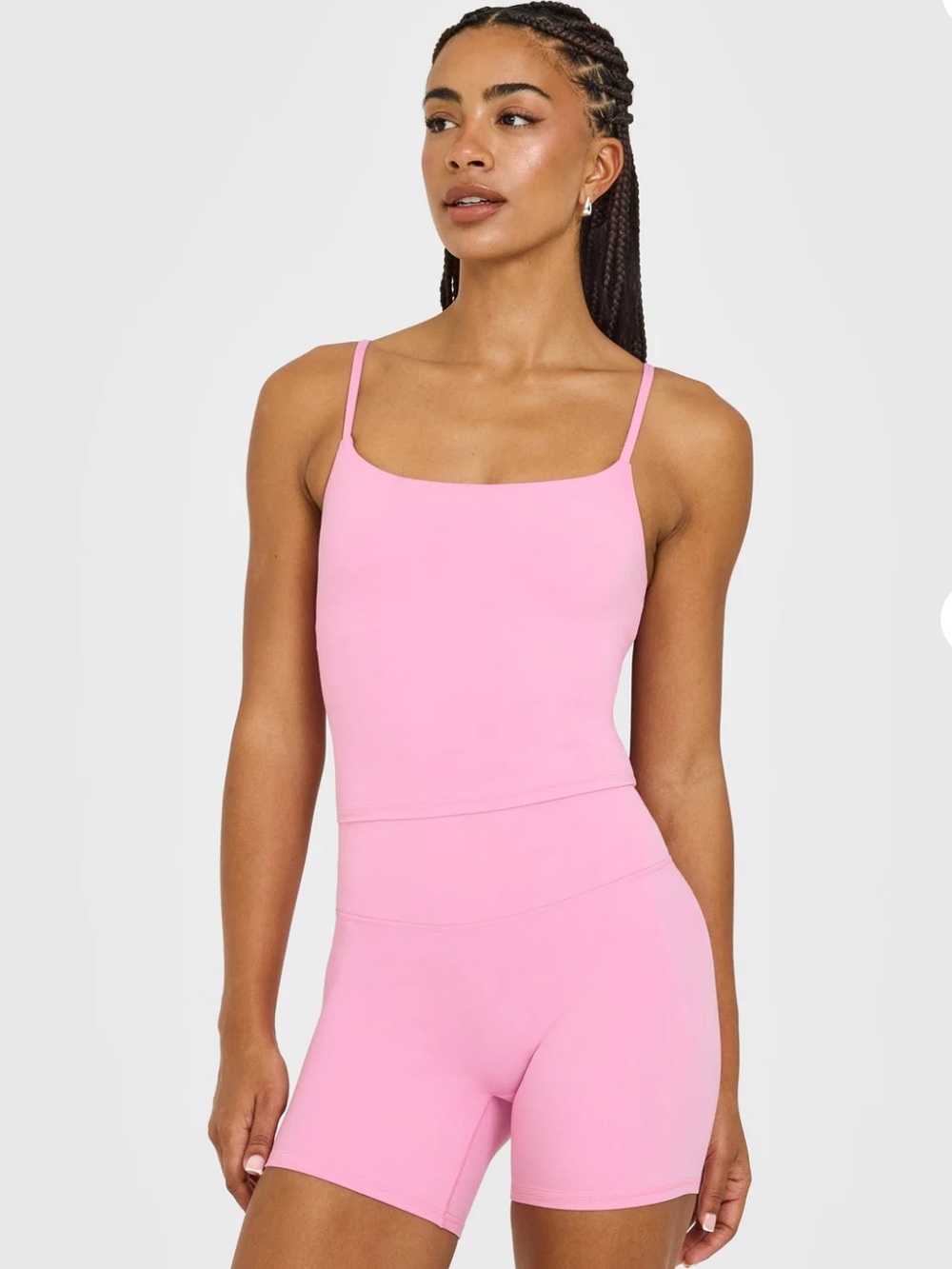 Oner Active SoftMotion Rose Pink XS Mid Tank Cropped